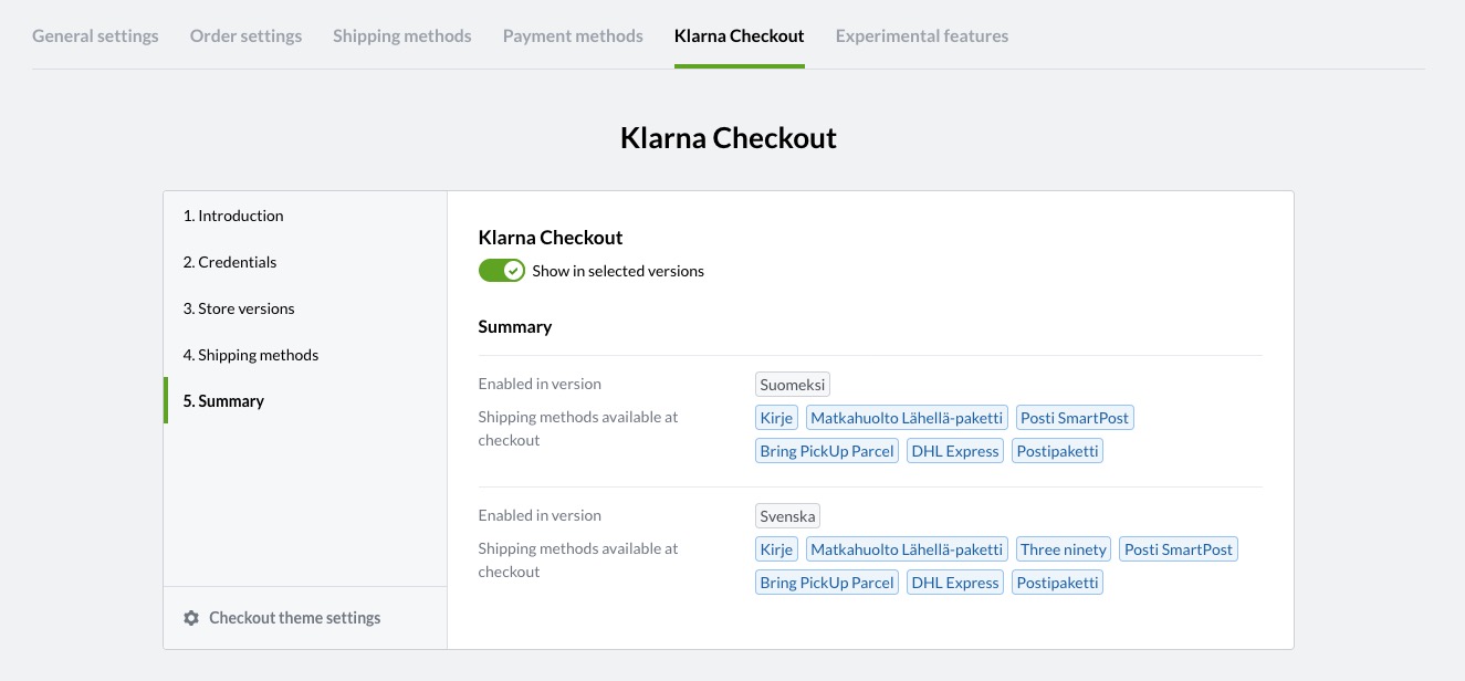 Klarna Checkout - Klarna Payment Methods Not Appearing General Topics